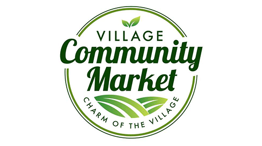 logo illustration of the hamburg village farmers market