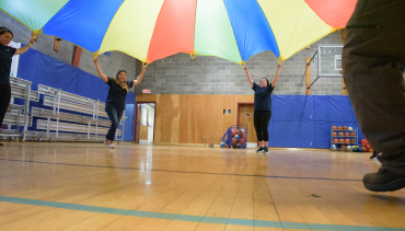 photo of kids having fun at the boys and girls club