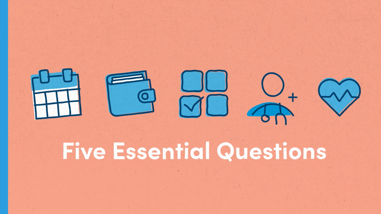 five essential questions text